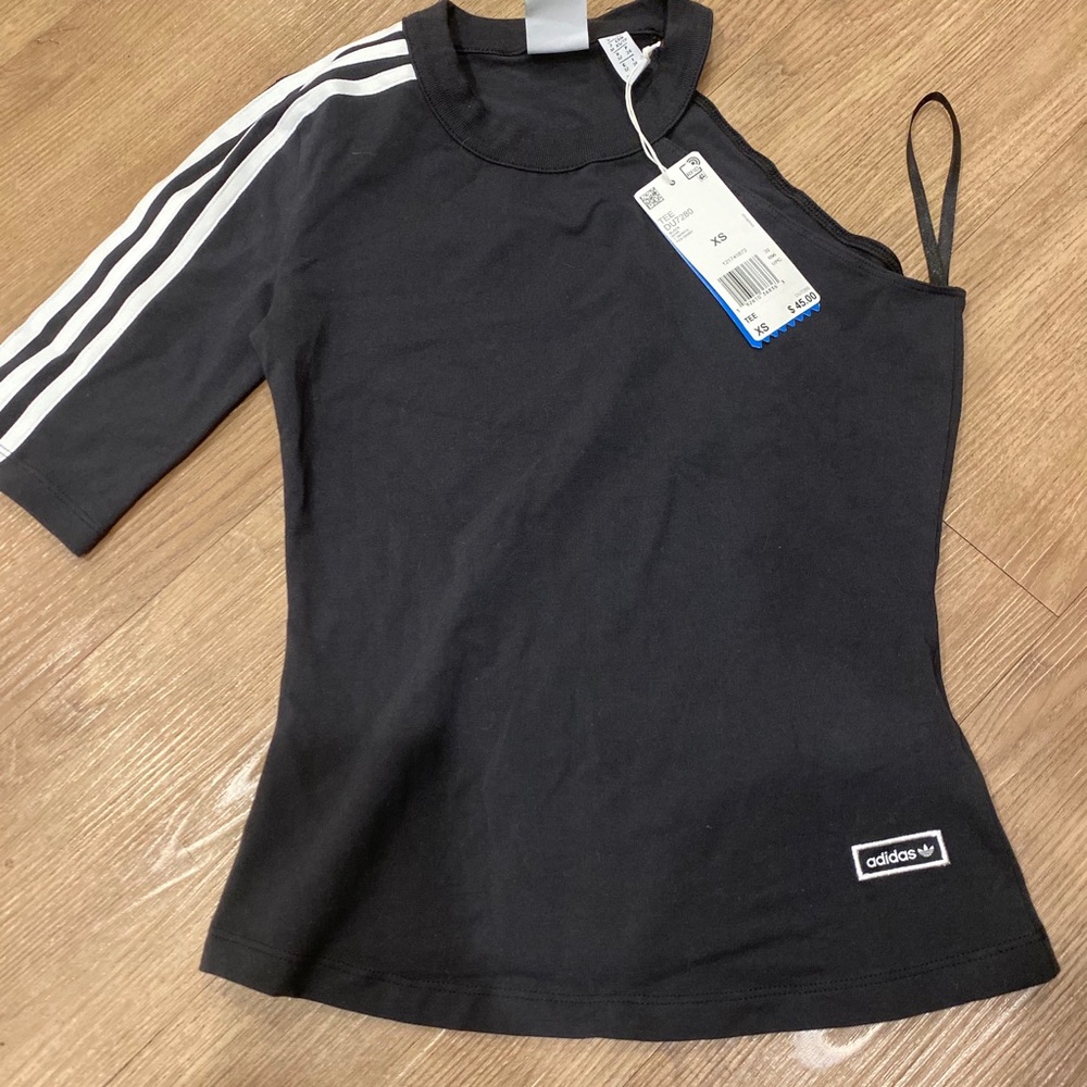 ADDIDAS asymmetrical top